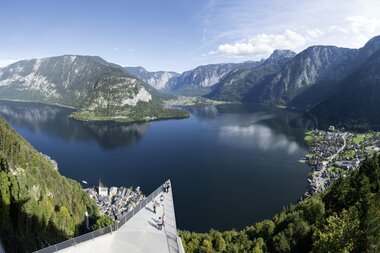 Salzwelten Hallstatt ober Tage Skywalk  | © ©Salzwelten