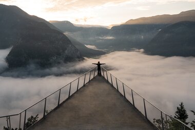 Skywalk Salzwelten Hallstatt Aussichtsplattform  | © Bergauer 