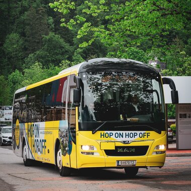 Bus Salzburg Sightseeing | © ELSE_CREATIONS Salzwelten Salzburg Bustransfer Salzburg Sightseeing | © ELSE_CREATIONS