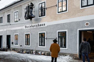 Steinberghaus Salzwelten Altaussee Fimdreh  | © Salzwelten 