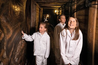 Kinder Salzwelten Altaussee Stollen | © Bergauer