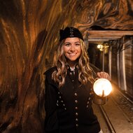 Bergmann Grubenlampe Salzwelten Altaussee  | © Bergauer 