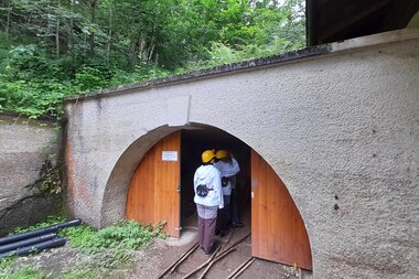 Salzwelten Salzburg Mundloch Georgenbergstollen  | © Klara Willinger - Salzwelten