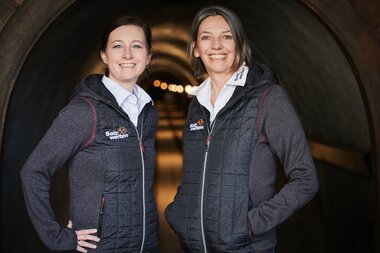 Salzwelten Geschäftsführung Winkelbauer Barbara und Pucher Helga  | © Thomas Sattler