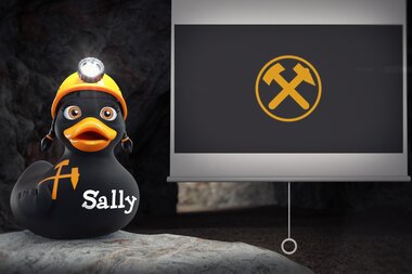 Salzwelten Sally Leinwand  | © Salzwelten 